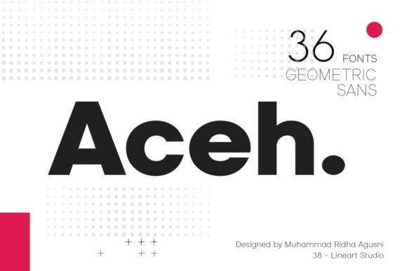 Aceh Font: A Modern Typeface for Marketers and Designers