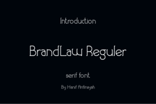 Brandlaw Font: A Polished Touch for Your Small Business Branding