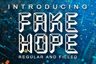 Fake Hope: A Decorative Font with Heartfelt Appeal