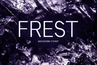 Frest Font: A Stylish Sans Serif for Crafting and Commercial Projects