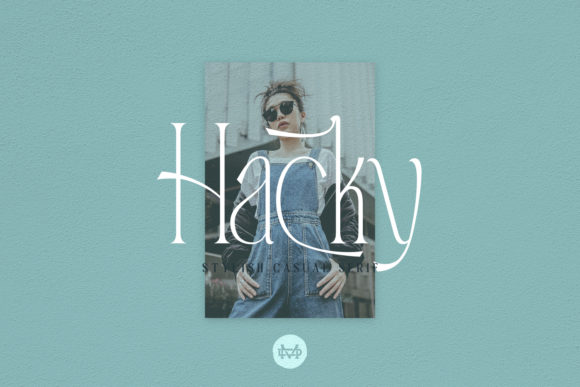 Hacky: A Stylish Serif Typeface for Makers and Designers