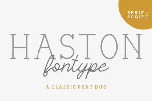 Haston Duo: A Stylish Typeface for Stronger Marketing