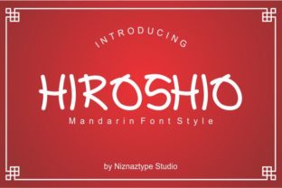 Hiroshio Font: A Slab Serif with Global Charm for Craft Creators