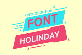 Holinday: A Modern Typeface for Captivating Editorial Design
