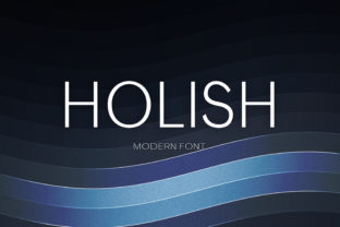Holish: A Modern Typeface for Impactful Campaigns