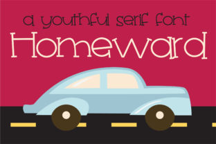Homeward Font: A Whimsical Typeface for Web Designers