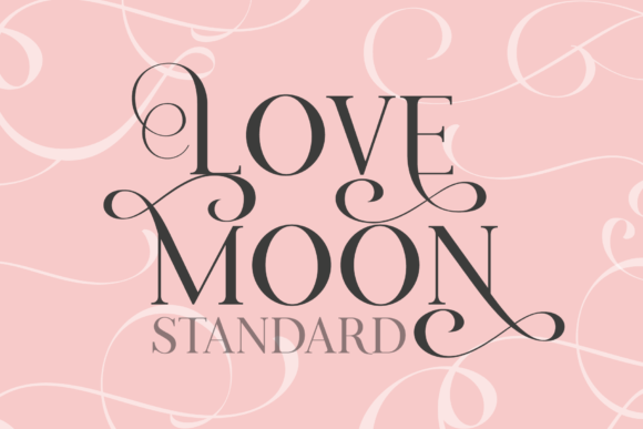 Love Moon Standard Font: A Beautiful Addition to Digital Design Projects
