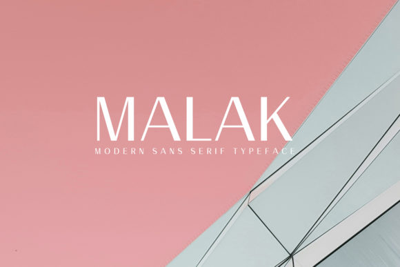 Malak Typeface: A Modern Font for Web Designers