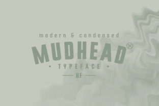 Mudhead Font: A Bold Typeface for Crafters and Makers