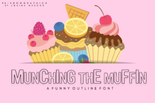 Munching the Muffin: A Fun Typeface for Memorable Campaigns
