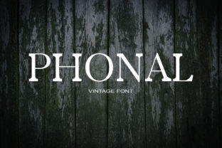 Phonal: A Serene Serif Typeface for Makers and Merchants