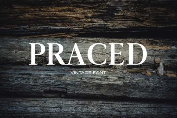Praced Font: A Strong, Sophisticated Typeface for Campaign Impact