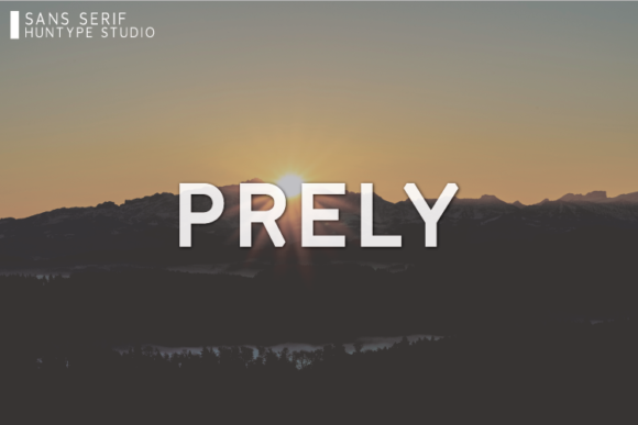 Prely Font: A Modern Typeface for Editorial Design
