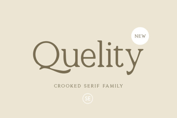 Quelity Font: A Versatile Serif Typeface for Stronger Branding