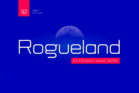 Rogueland Font: A Modern Sans Serif for Craft Projects