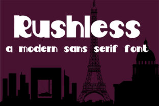Rushless Font: A Modern Typeface for Web Design Projects