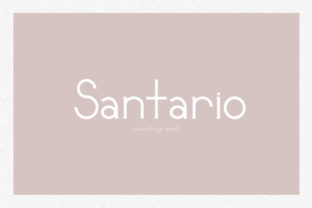 Santario Font: A Simple Typography Upgrade for a Polished Brand