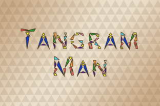Tangram Man: A Font That Brings Creative Spirit to Life