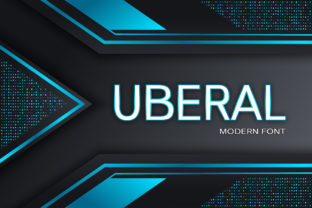 Uberal Font: A Modern Typeface for Digital Design Projects