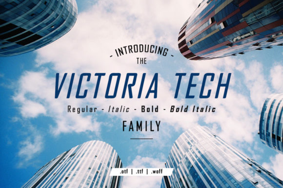 Victoria Tech: A Fresh Take on Modern Typography