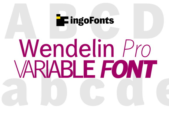 Wendelin Pro: A Premium Sans Serif Typeface for Campaign Design